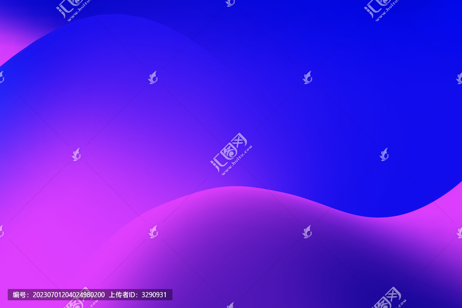 藍(lán)色紫色漸變曲線彌散背景