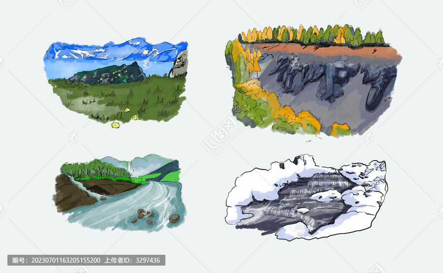 山水