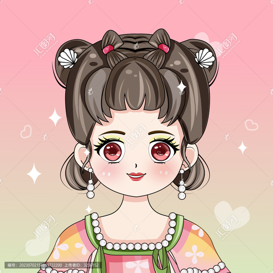 古裝美女少女