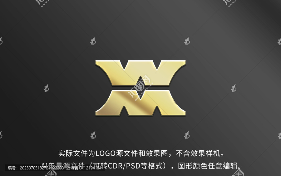 WM字母LOGO標(biāo)志設(shè)計(jì)