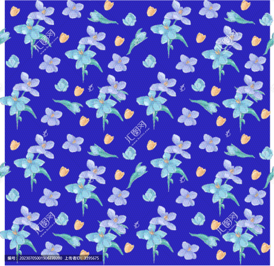 矢量印花拼接花紋背景圖案
