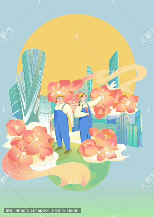 五一勞動(dòng)工人歌頌