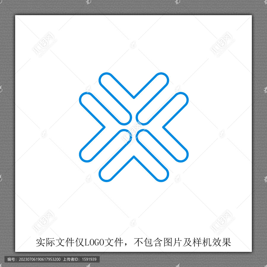 雪花形創(chuàng)意LOGO