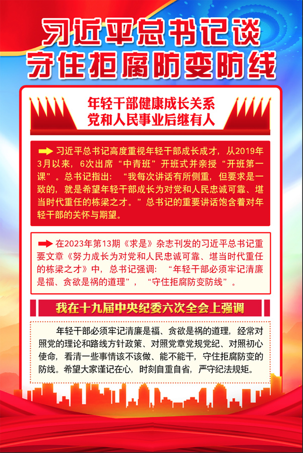 廉政展板