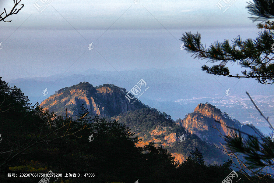 黄山远山仙境奇观