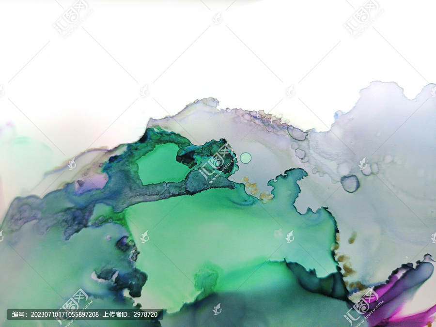 水墨效果山水背景