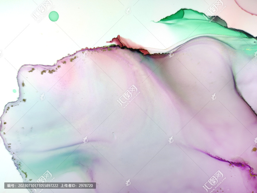 地產(chǎn)鎏金水墨水彩山水背景