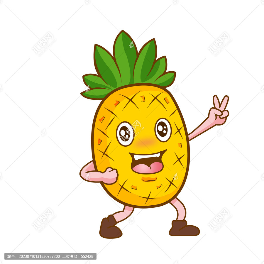 菠蘿小子卡通