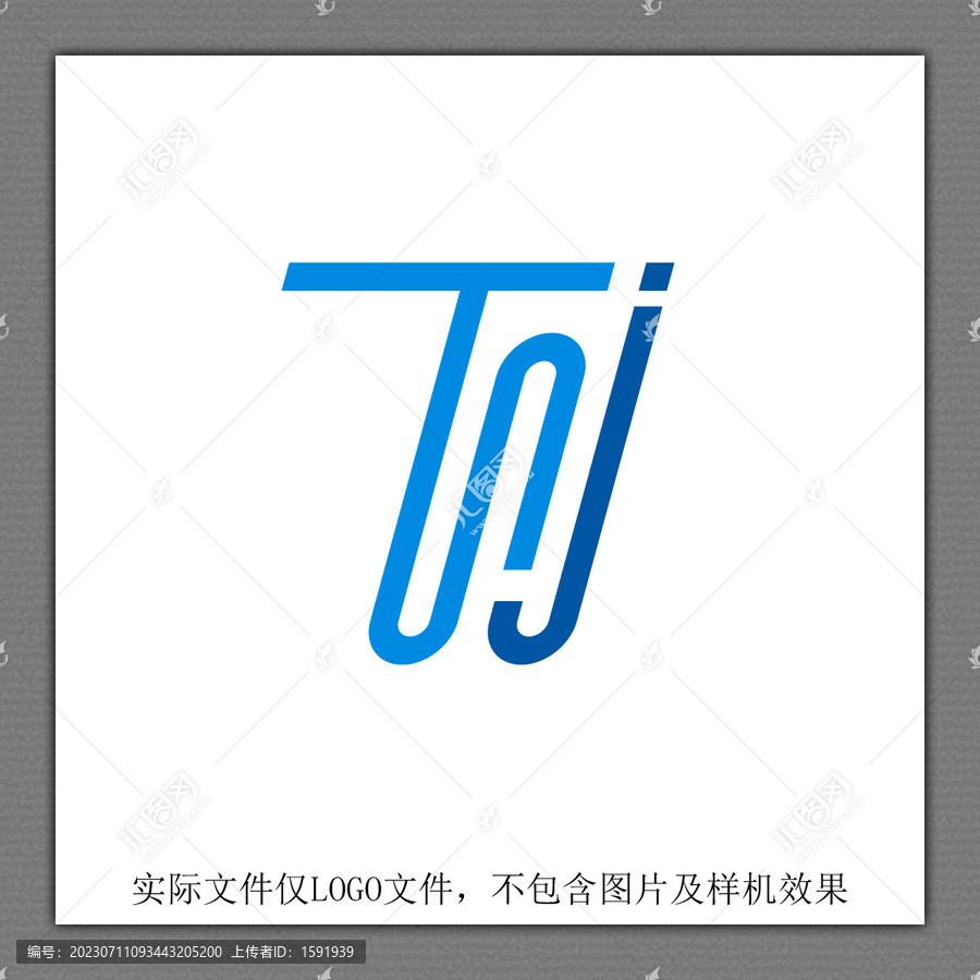 TJ字母LOGO設(shè)計(jì)