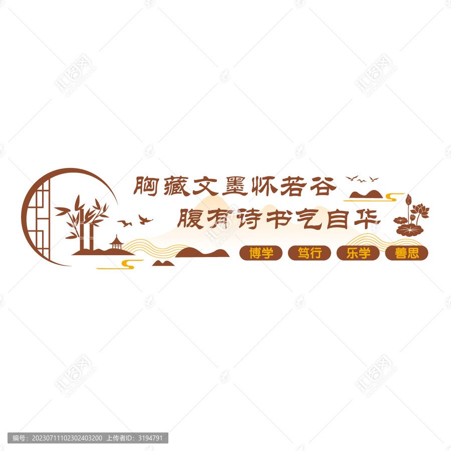 閱覽室形象墻