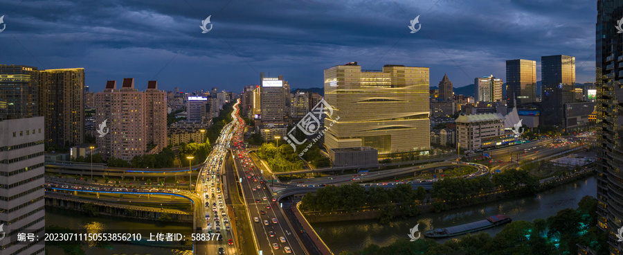 杭州大运河环城北路高架路