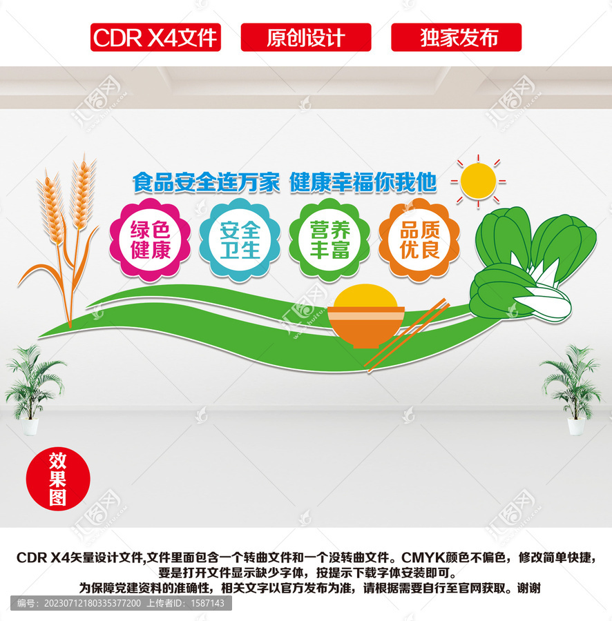 食品安全文化墻