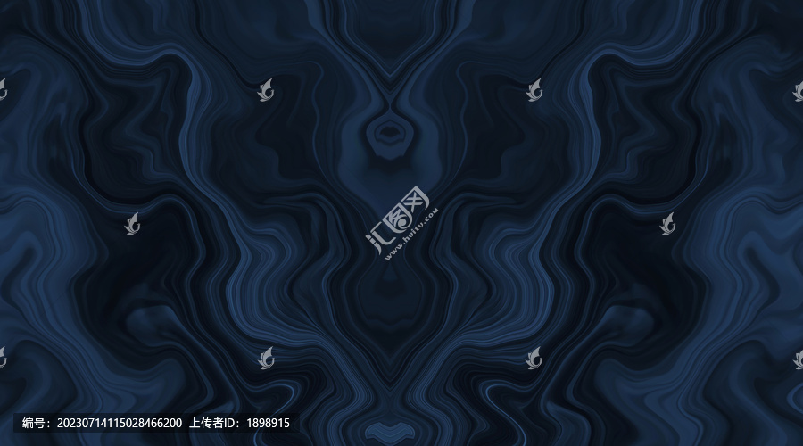 深藍(lán)色大理石拼花