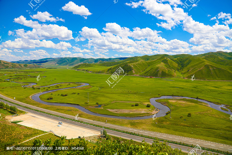 乌兰毛都草原风景