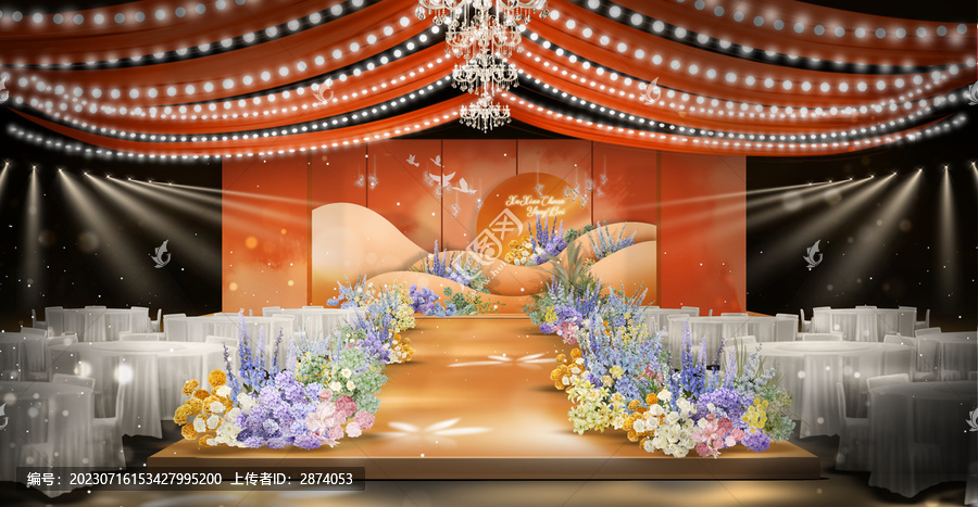 落日黃昏婚禮