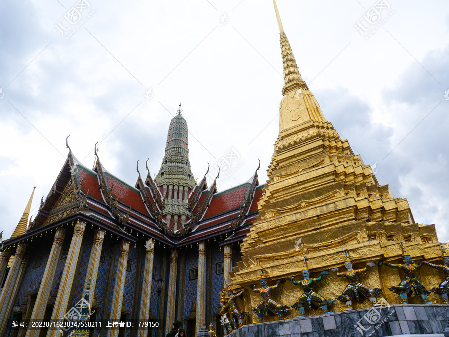 泰国大皇宫佛殿