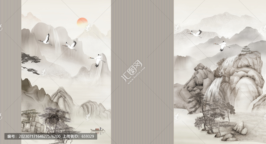 中式山水畫