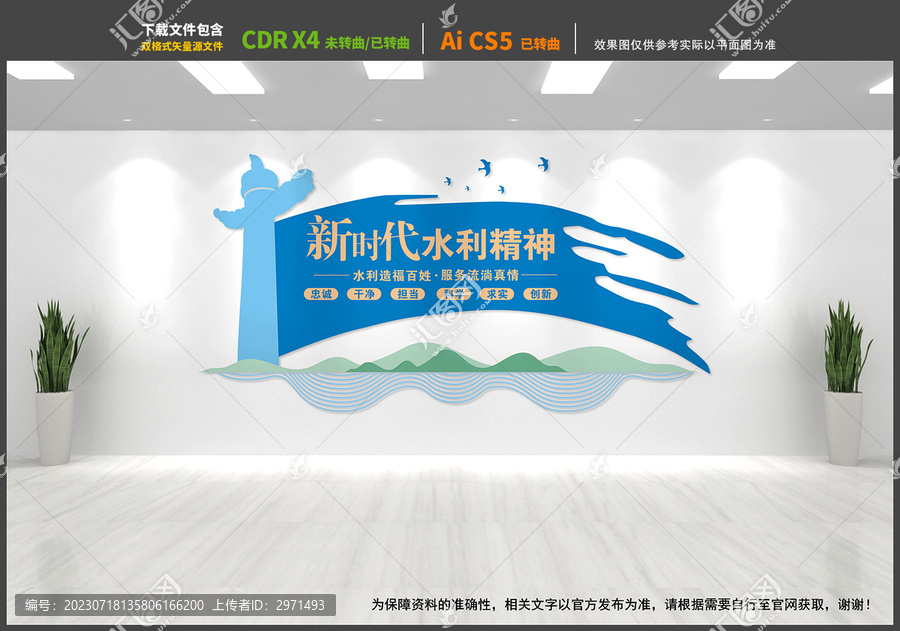 水利精神文化墻