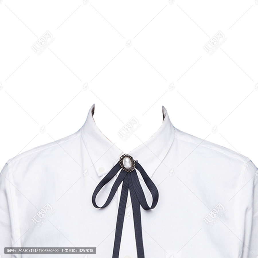 女士襯衫絲帶