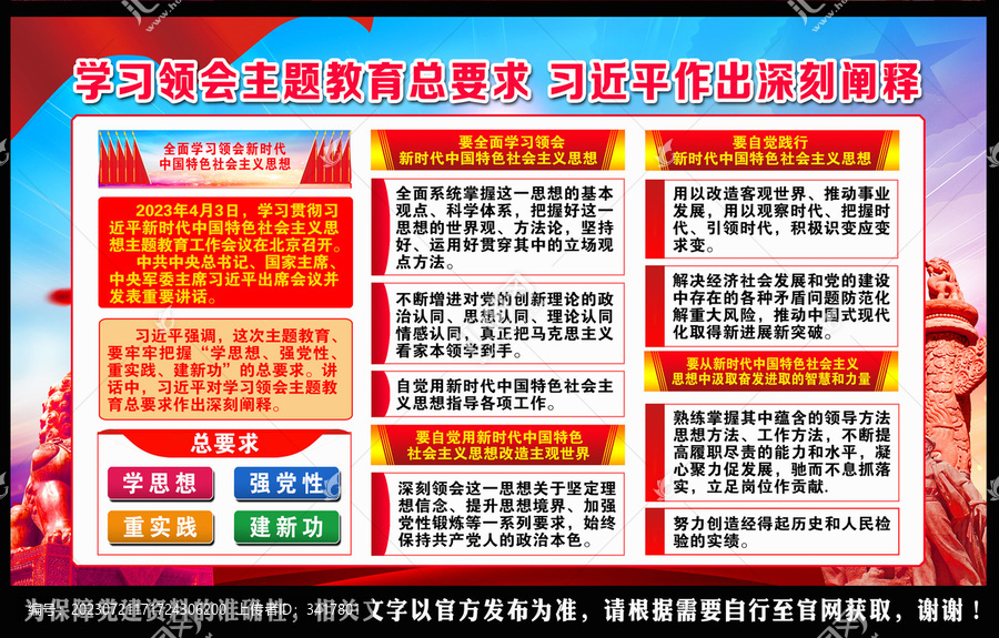 學習領會主題教育總要求