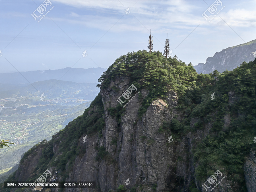 武功山山峰