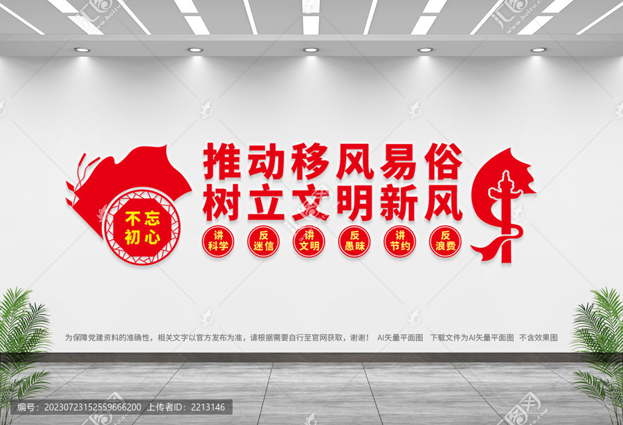 移風(fēng)易俗展板