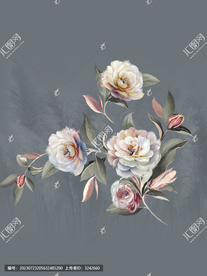 時尚花卉
