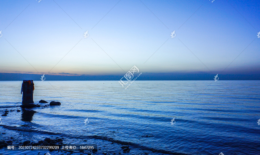 青海湖晨曦