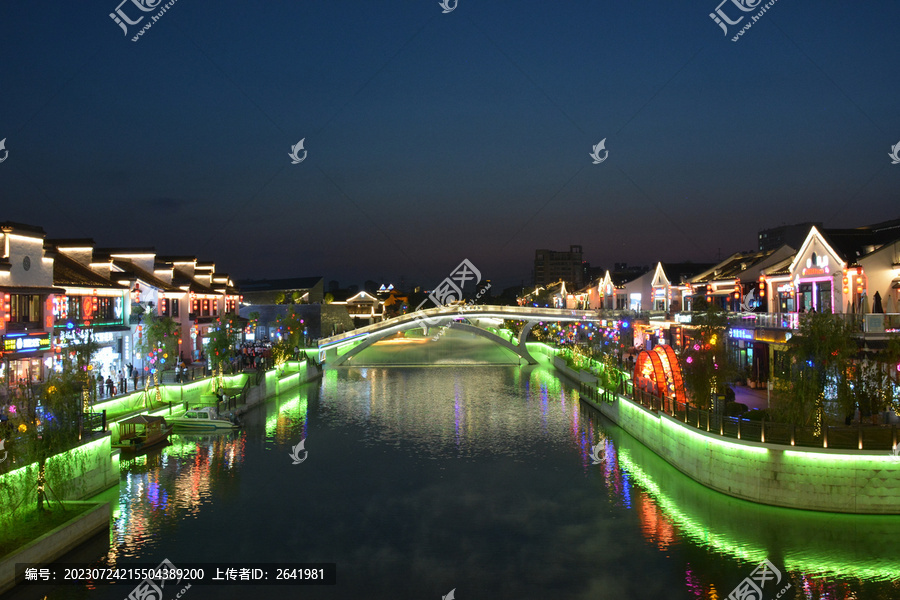 无锡梅里古都夜景