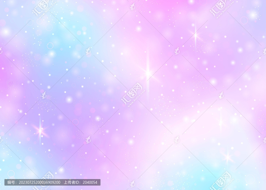 唯美星空幻彩圖