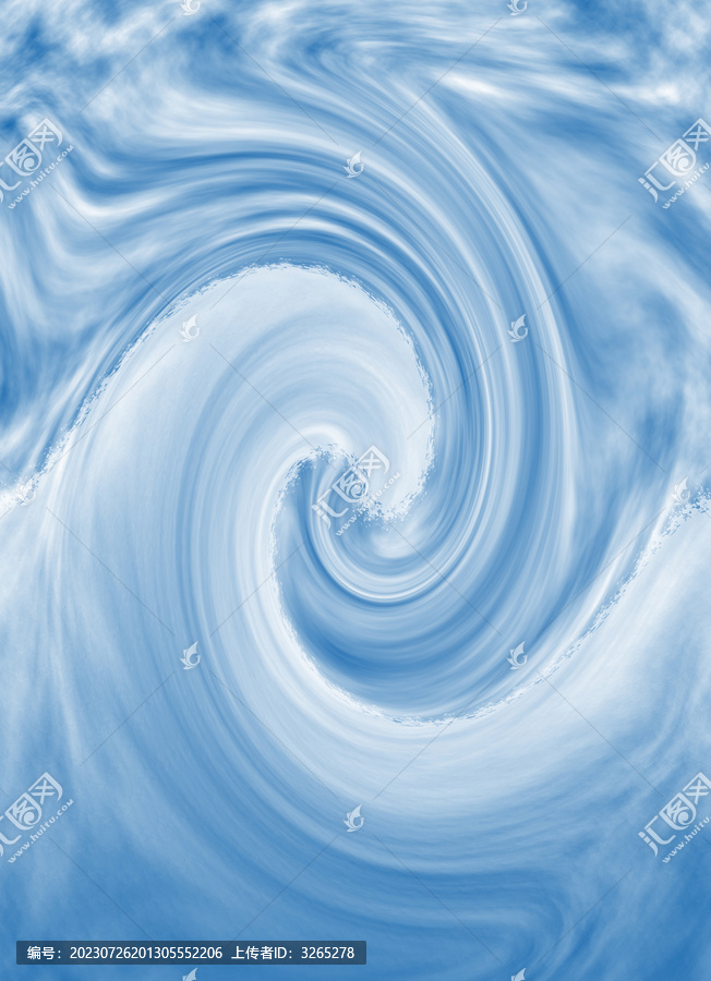 海浪旋渦圖