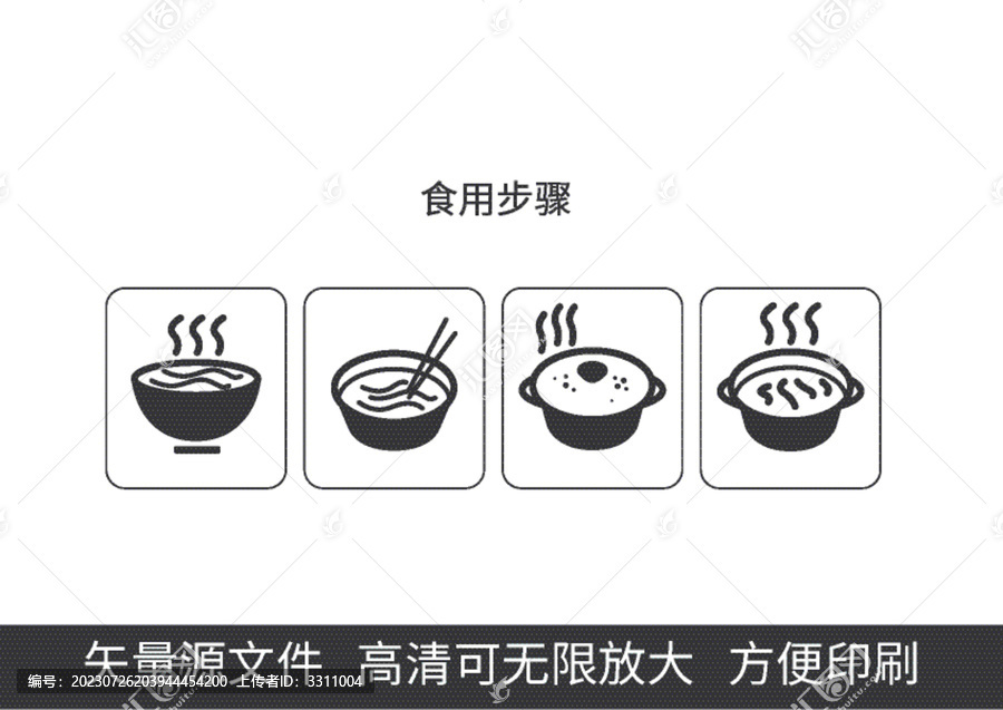 米粉米線面條食用方法吃法步驟