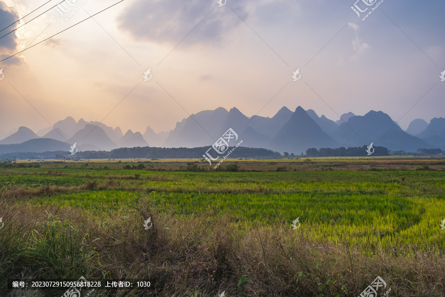 田园田野风景