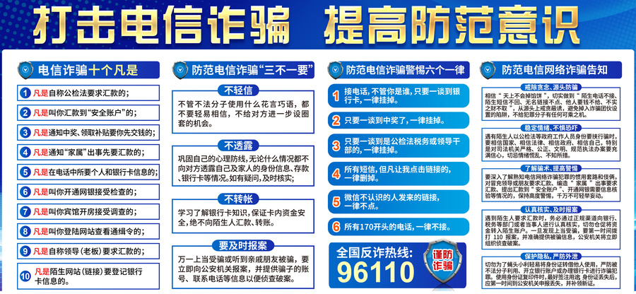 預防電信詐騙