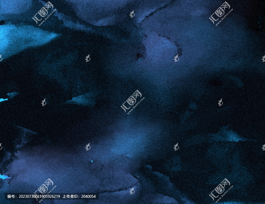 深色磨砂水彩背景底紋