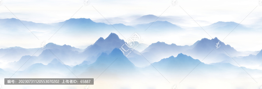 巨幅山水畫