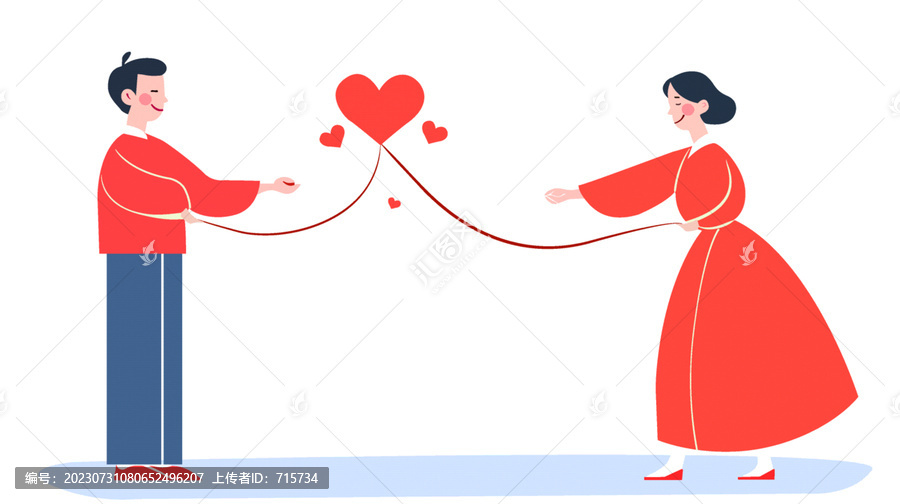 七夕愛情牽手