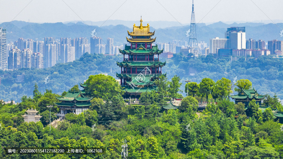 重庆主城最高观景台鸿恩阁