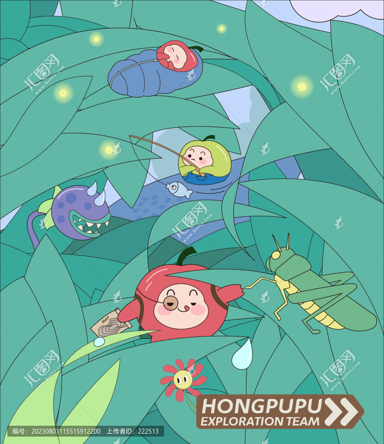 水果樂園蘋果探險小隊