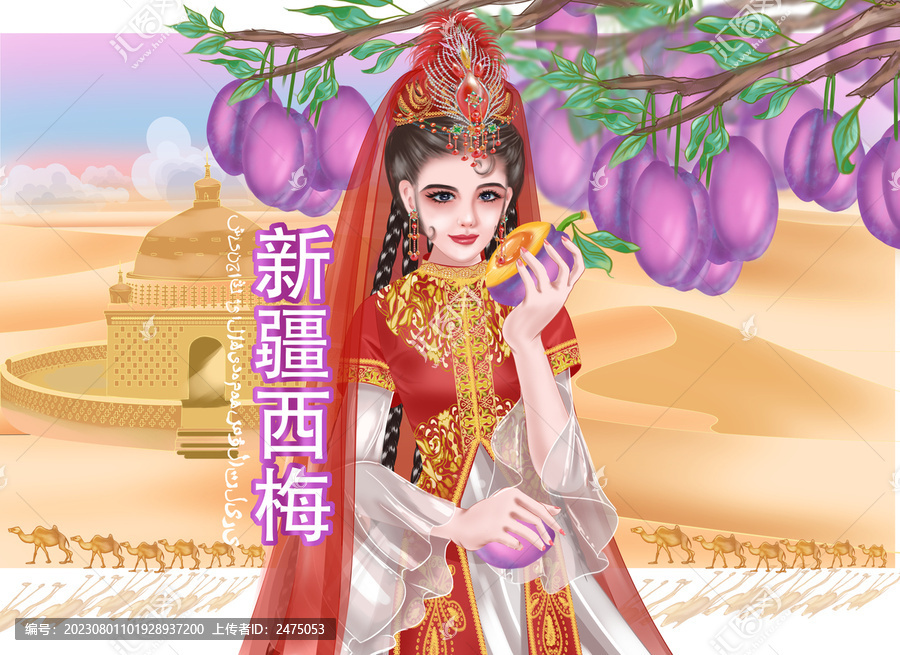 新疆西梅禮盒