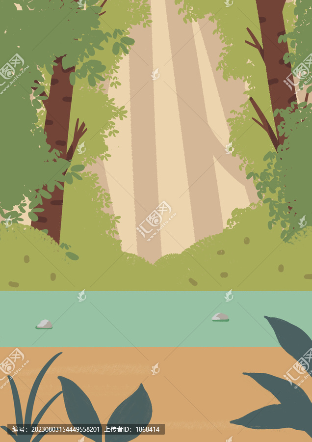 樹林背景
