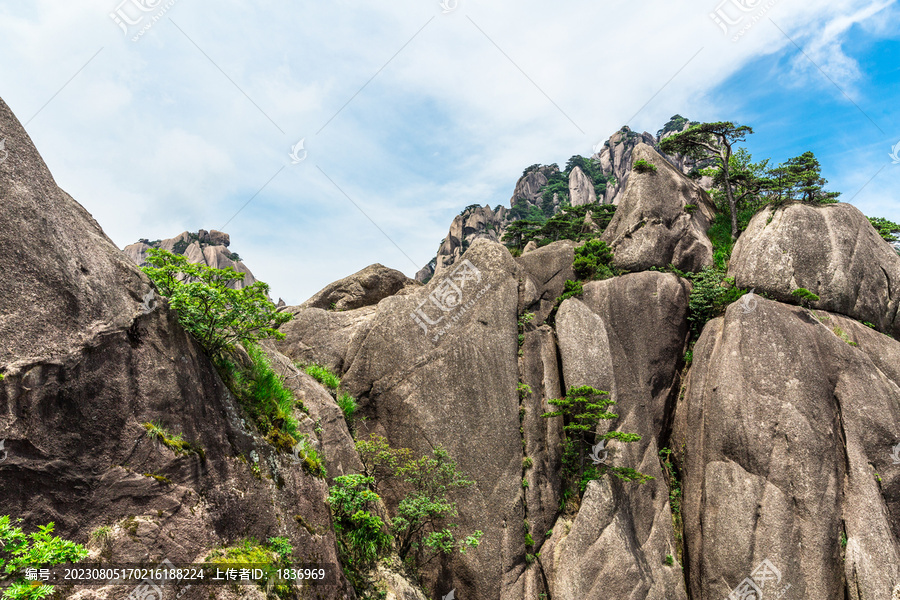 黄山石峰