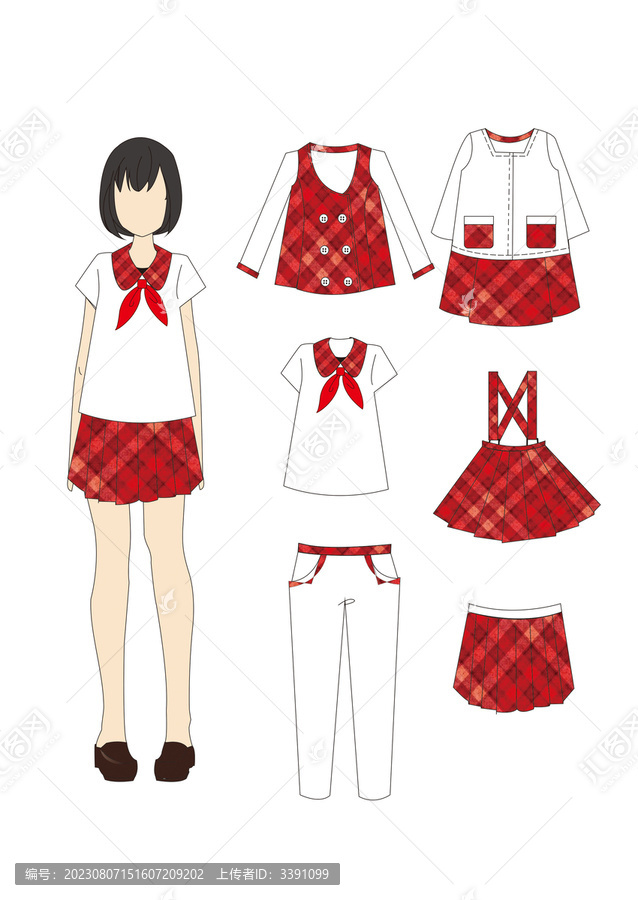 兒童校服套裝