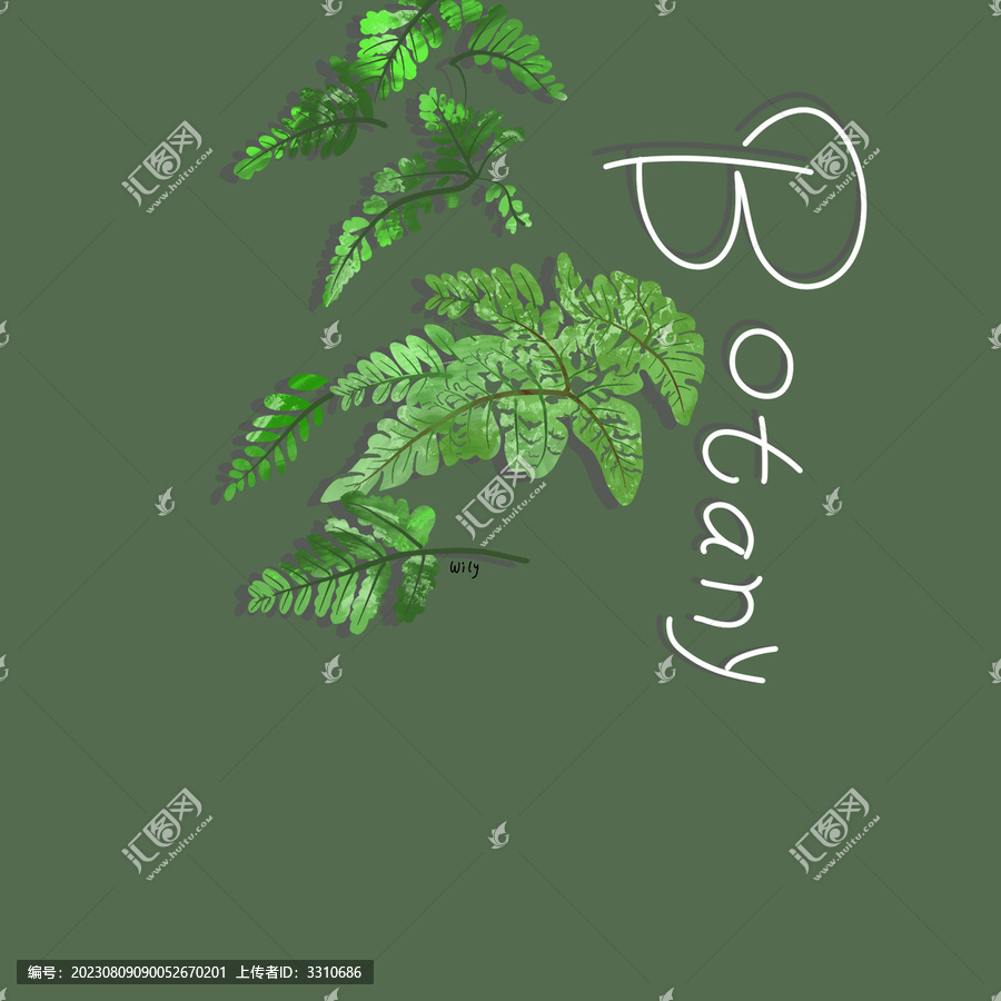 手繪草