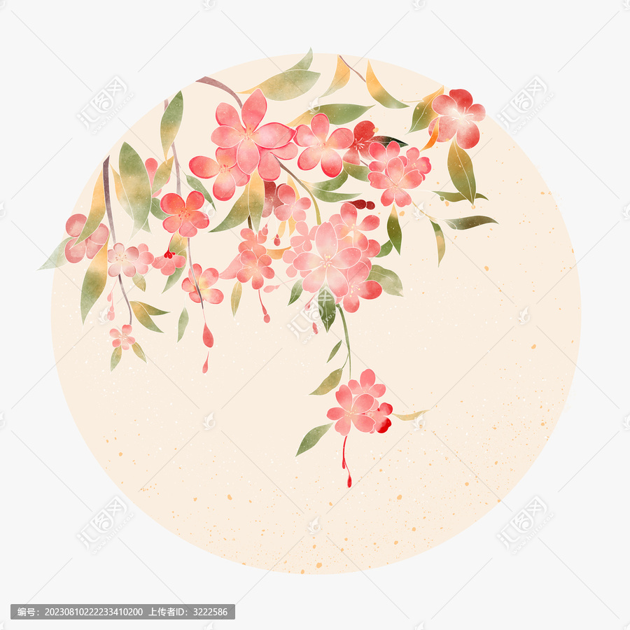 國風(fēng)桃花