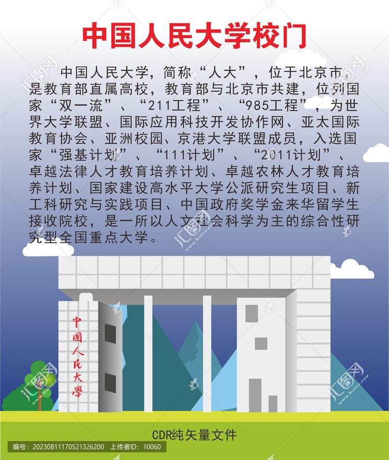 中國人民大學校門
