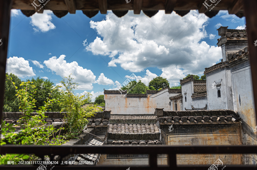 呈坎古民居建筑风光