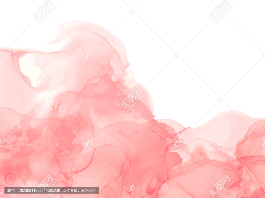 水彩筆觸水彩淡彩效果