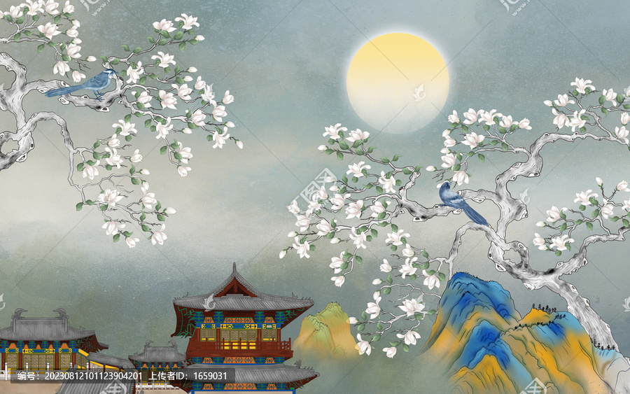 工筆花鳥(niǎo)