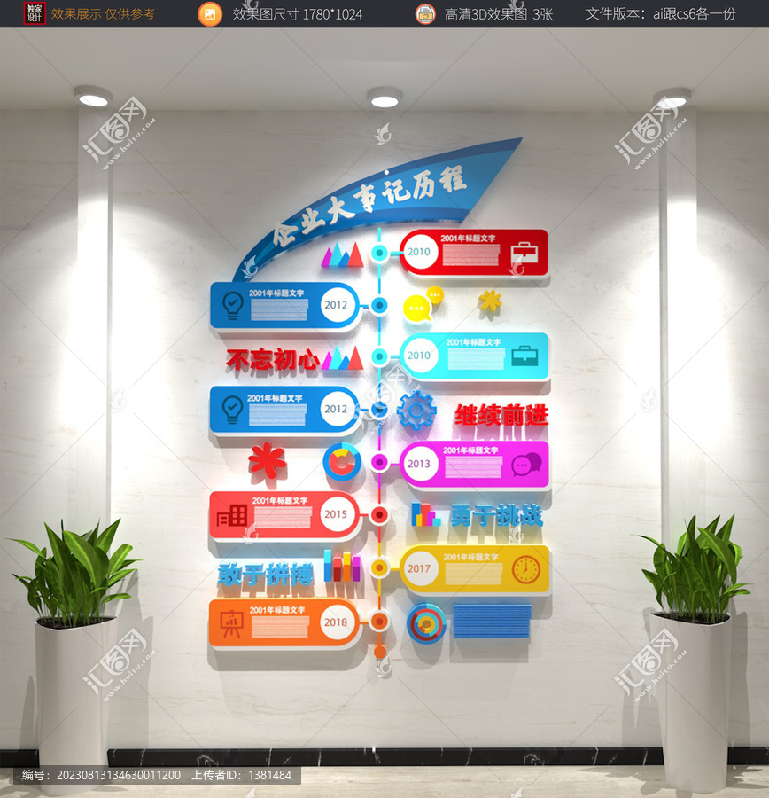 企業(yè)歷程文化墻